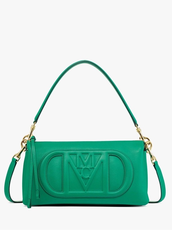 MCM Handbags - MCM Mode Travia Shoulder Bag Spanish Calf Leather in Bosohorus Green NWT
